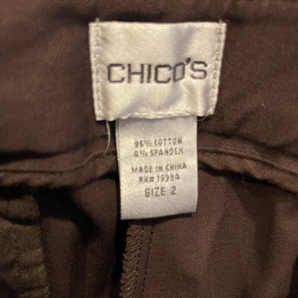 Chico's Brown Capri Pants - Picture 6 of 6
